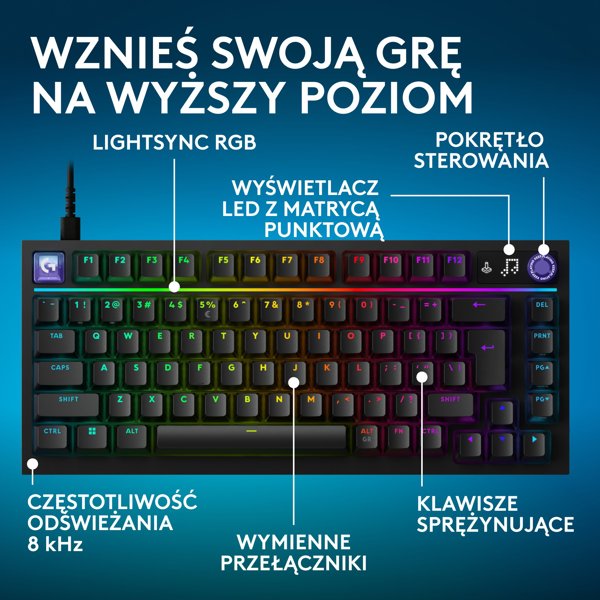 Klawiatura Logitech G316 X 75 GL Tactile (920-014281)