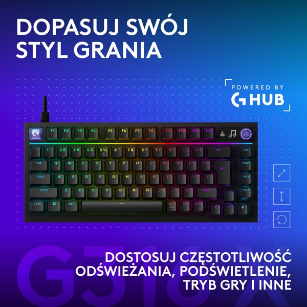 Klawiatura Logitech G316 X 75 GL Tactile (920-014281)