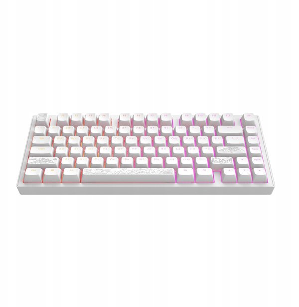 Klawiatura ALU81A Terra Nostra White, G3MS Moonstone Switch, RU