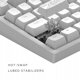 Klawiatura ALU81A Terra Nostra White, G3MS Moonstone Switch, RU