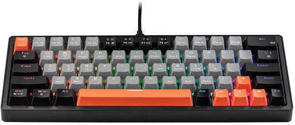 Klawiatura Tracer Klawiatura magnetyczna TRACER GAMEZONE MAGNET 68 RGB USB