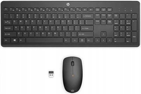 HP 230 Ασύρματο Σετ Πληκτρολόγιο και Ποντίκι, Μαύρο