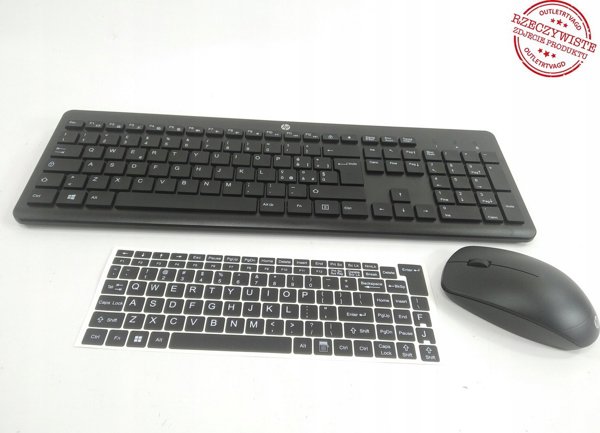 HP 230 Ασύρματο Σετ Πληκτρολόγιο και Ποντίκι, Μαύρο