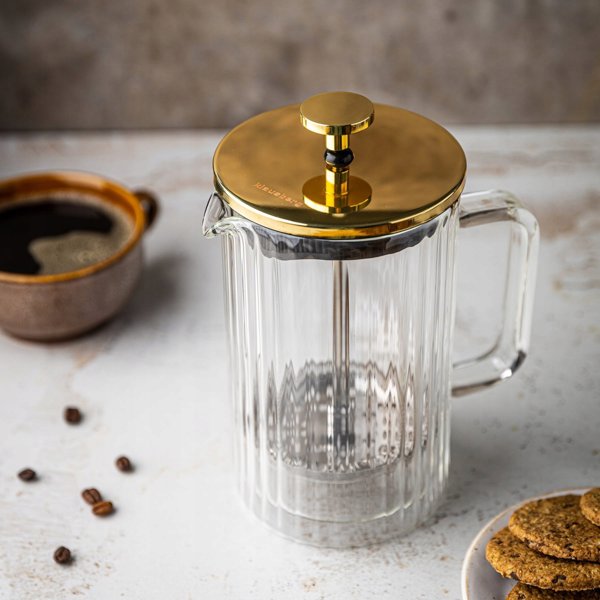 Klausberg KB-7761 Θερμός Καφέ και Τσαγιού Με Πιστόνι French Press 1000ml