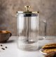 Klausberg KB-7761 Θερμός Καφέ και Τσαγιού Με Πιστόνι French Press 1000ml