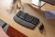Logitech Wave Keys Ασύρματο Πληκτρολόγιο, Εργονομικός Σχεδιασμός, Γκρι (920-012292)