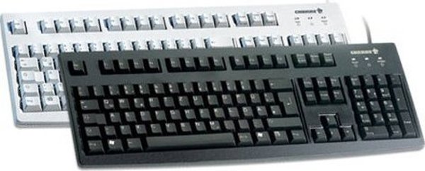 Klawiatura Cherry G83-6105 USB, FR klawiatura Szary
