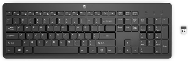 HP 230 Ασύρματο Πληκτρολόγιο (3L1E7AA#ABU) - Λεπτό & Εργονομικό