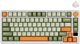 Royal Kludge RK-M75 Gaming Μηχανικό Πληκτρολόγιο, Slate Cyan, Beige Switches