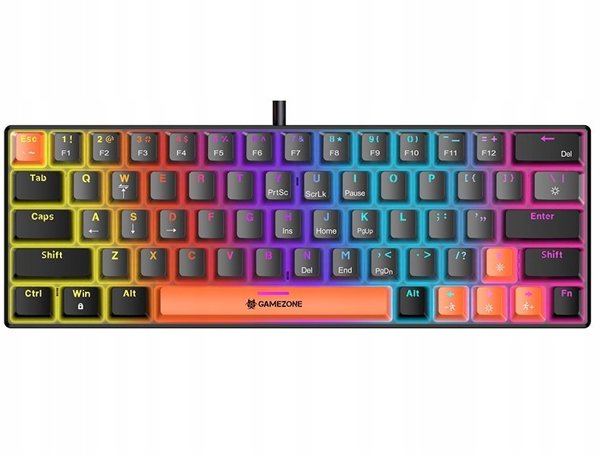 Tracer Raptor 63 Μηχανικό Πληκτρολόγιο Gaming USB με Φωτισμό RGB