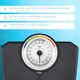 Klasyczna Waga Lazienkowa MECHANICZNA Analogowa do 180 KG CZARNA WEBBER BMI