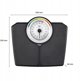 Klasyczna Waga Lazienkowa MECHANICZNA Analogowa do 180 KG CZARNA WEBBER BMI