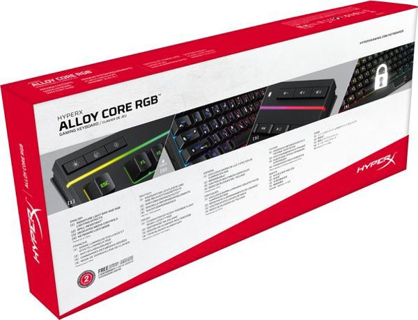 Klawiatura HyperX Alloy Core RGB (4P4F5AA)