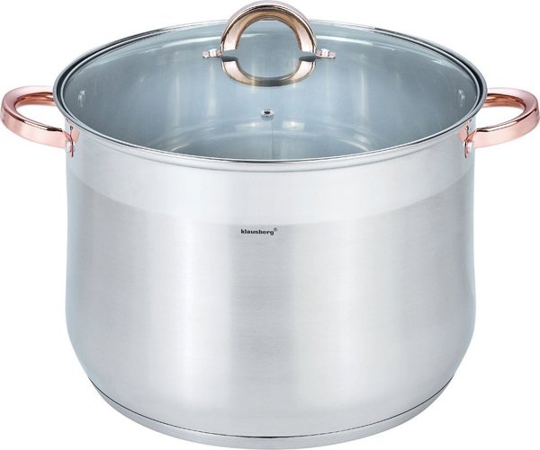 Klausberg Κατσαρόλα Gastro KB-7797 με Καπάκι, 32cm, 18.7L