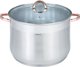 Klausberg Κατσαρόλα Gastro KB-7797 με Καπάκι, 32cm, 18.7L