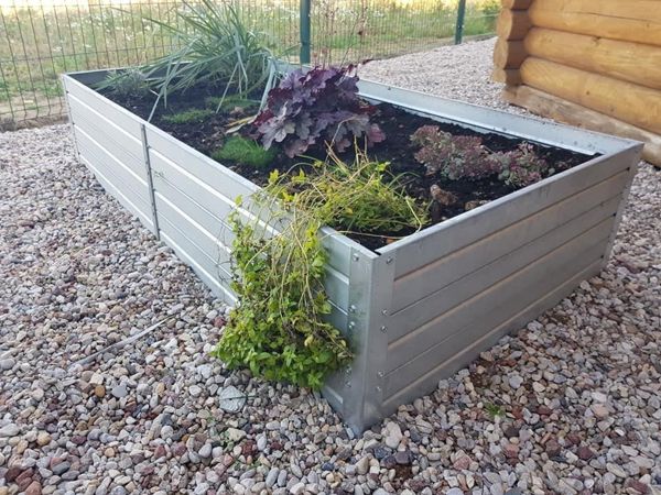 Klasika Garden Ζαρντινιέρα 150 x 75 x 30 cm γαλβανισμένη