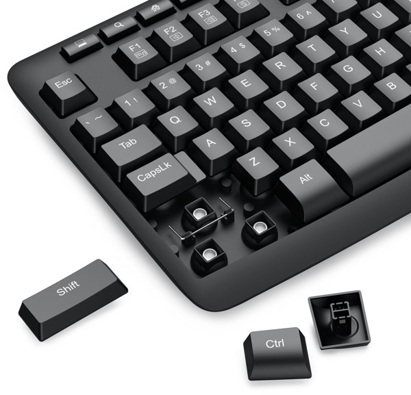 Redragon BS-7367-B Σετ Πληκτρολόγιο και Ποντίκι Gaming με Καλώδιο