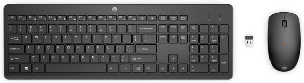 Klawiatura + mysz HP 230 Wireless Mouse and Keyboard Combo (18H24AA), Finnish