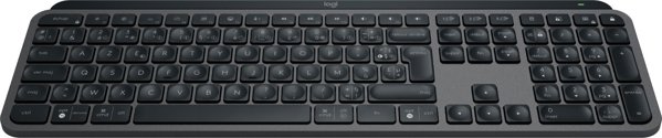 Logitech MX Keys S Ασύρματο Πληκτρολόγιο, Low Profile, Bluetooth & Logi Bolt, Γραφίτης (920-011568)