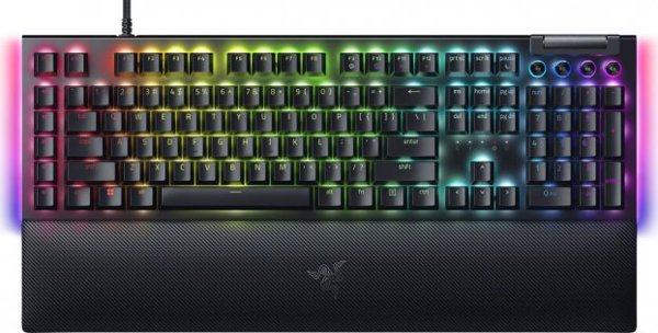 Klawiatura Razer Razer | BlackWidow V4 | Gaming keyboard | Wired | RU | Black | Yellow Switch