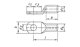 Klauke 101R8 ακροδέκτης καλωδίου, σωληνωτός, M8, 6 mm², 180°, 1 τεμάχιο
