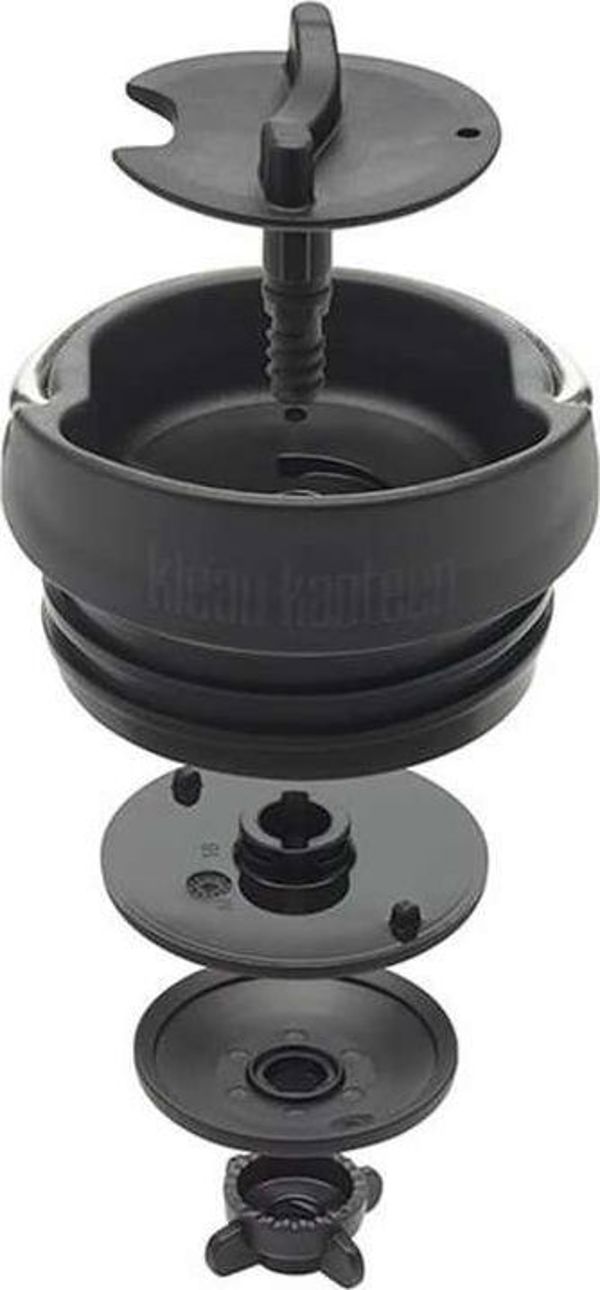 Klean Kanteen Θερμός TKWide VI με Café Cap, 592ml, Ανοξείδωτο Ατσάλι, Βουρτσισμένο Ασημί