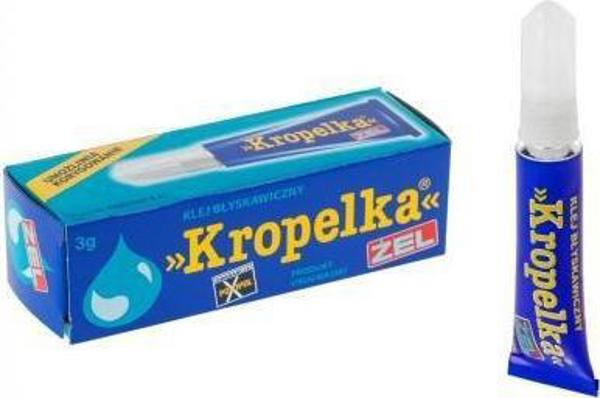 Kropelka Καθολική Κόλλα Gel 3g - Ισχυρή Κόλλα Άμεσης Συγκόλλησης