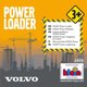 Klein Theo Volvo Power wheel loader, scale 1:24 - 2429