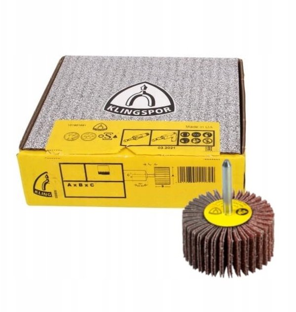 Klingspor KLINGSPOR SCIERNICA LISTKOWA TRZPIENIOWA KM613 40mm x 10mm x 6mm gr. 120
