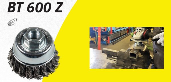 Klingspor K.SZCZOTKA GARNKOWA 65mm M14 BT600Z DRUT SKRECANY