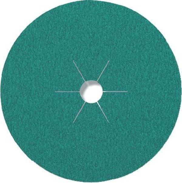 Klingspor Δίσκος Ινώδους Υλικού 125mm κόκκος 80 CS570 Σετ 25 Τεμαχίων