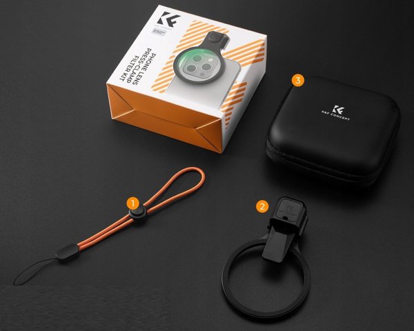 Klips Uchwyt Mocowanie Do Telefon Smartfon Na Filtry Obiektywy 67mm 67 K&f / Kf15.0028