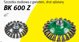 Klingspor Κ.ΒΟΥΡΤΣΑ ΚΩΝΙΚΗ 100mm M14 BK600Z ΣΥΣΤΡΕΦΟΜΕΝΟ ΑΝΟΞΕΙΔΩΤΟ ΣΥΡΜΑ
