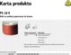 Ρόλος με Βάση Χαρτιού Klingspor PS18E 150mm 36 Σπείρων 30m