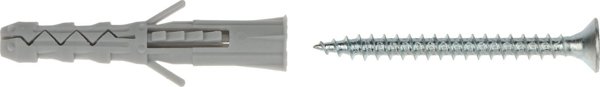 Klimas Βύσμα Διαστολής KW-8/5X50 με Βίδα για Συμπαγή Υποστρώματα, 8x50mm