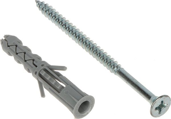 Klimas Βύσμα Διαστολής KW-8, 8x80mm, με Βίδα για Συμπαγή Υποστρώματα, Σετ Τεμαχίων
