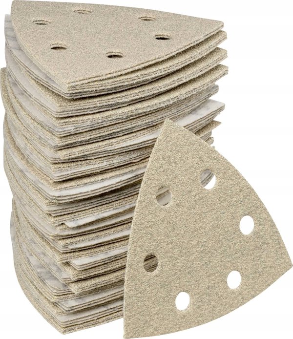 Klingspor Γυαλόχαρτο PS 33 CK με Βέλκρο, Κόκκος 80, 150mm - 10 Τεμάχια