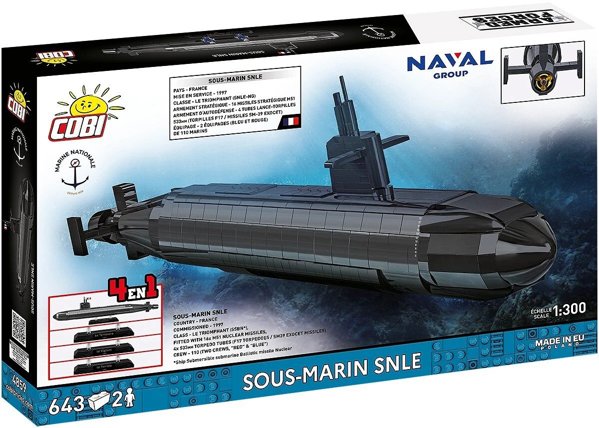 Klocki sous-marin snle 643 klocki