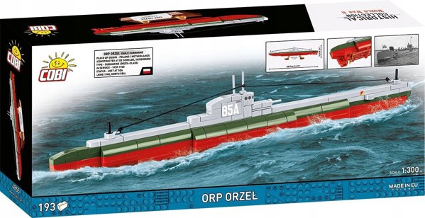 Klocki ORP Orzel 193 κομμάτια