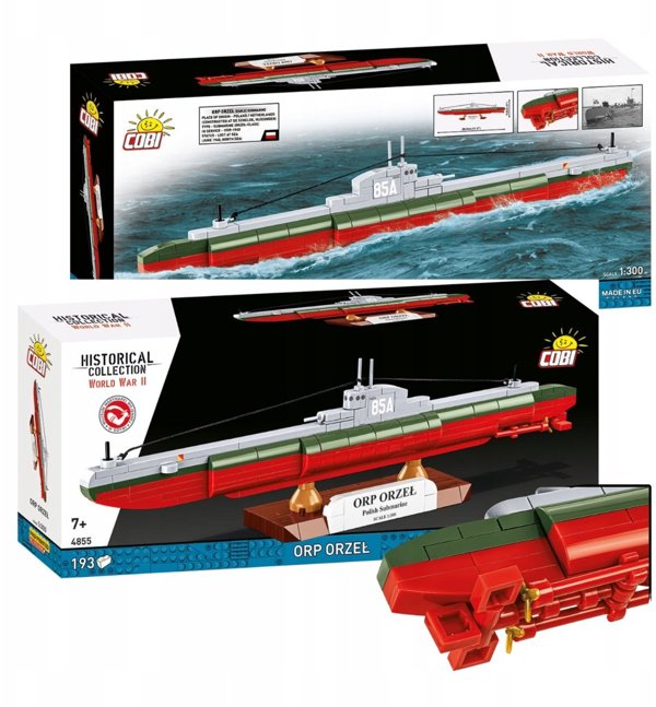 Klocki ORP Orzel 193 κομμάτια