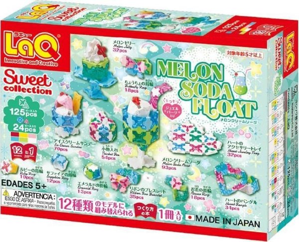 Εκπαιδευτικά τουβλάκια LaQ Sweet Collection Melon Soda
