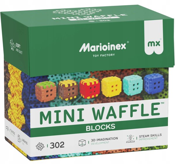 *****Klocki waffle mini Blocks 302el 08211