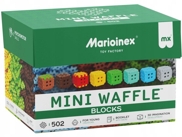 *****Klocki waffle mini Blocks 502el 08228