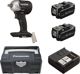 Παλμικό Κλειδί Panasonic EY75A8LJ2G32 18V 1/2" Brushless με 2 Μπαταρίες 5.0Ah, Φορτιστή και Θήκη Systainer