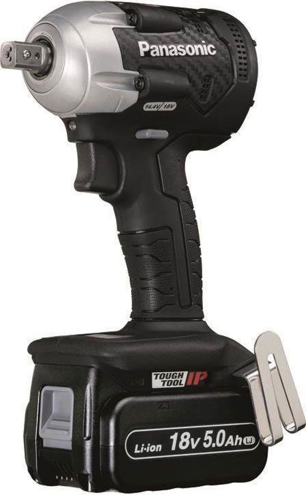 Παλμικό Κλειδί Panasonic EY75A8LJ2G32 18V 1/2" Brushless με 2 Μπαταρίες 5.0Ah, Φορτιστή και Θήκη Systainer