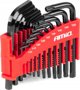 Κλειδιά Allen hex torx crv imbusy σετ μαύρα 22 τεμ. amio-04297