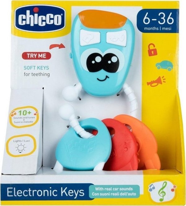 Chicco Ηλεκτρονικά Κλειδιά Παιχνίδι Δραστηριοτήτων για Μωρά