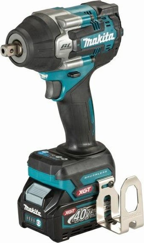 Klucz udarowy Makita MAKITA KLUCZ UDAROWY 40Vmax XGT 1/2" 2x2,5Ah 750Nm ZAPADKA TW008GD201