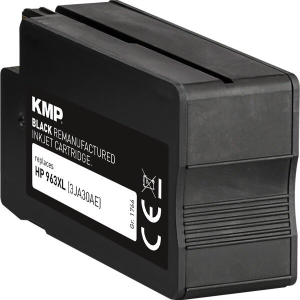 KMP μελανοδοχείο μαύρο συμβατό με HP 3JA30AE 963 XL