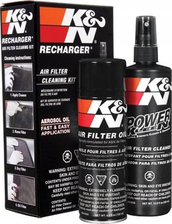 K&N FILTERS Σετ Καθαρισμού και Εμποτισμού Φίλτρου Αέρα 244ml/350ml